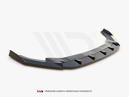 Maxton Design Front Splitter V.4 VW Golf R / R-Line Mk7 - VW-GO-7-R-FD4G - Image 4