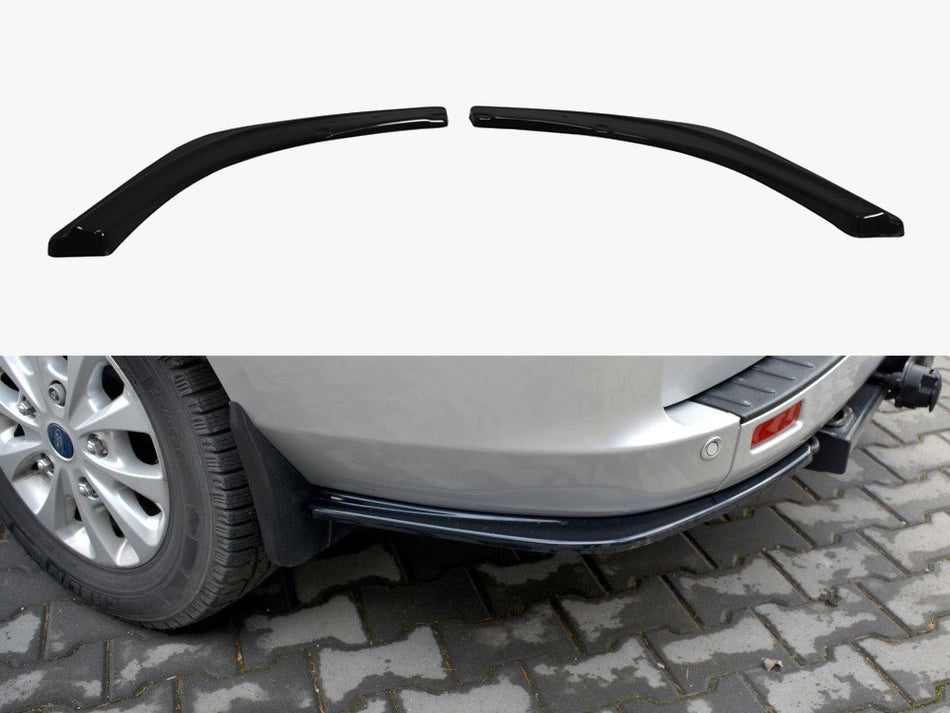 Maxton Design Rear Side Splitters Ford Transit Custom Mk1 Facelift - FO-TRC-1F-RSD1G - Image 1