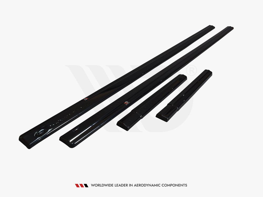 Maxton Design Side Skirts Splitters Ford Transit Custom Mk1 Facelift - FO-TRC-1F-SD1A+BG - Image 5