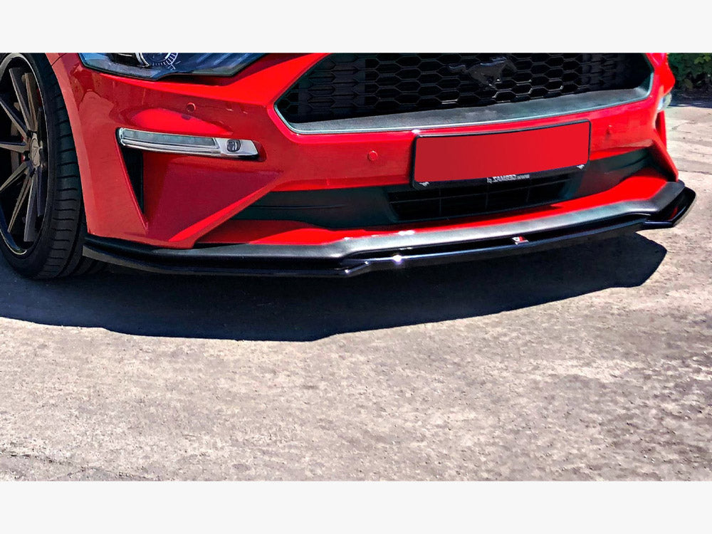 Maxton Design Front Splitter Ford Mustang Mk6 Facelift (2018-) - FO-MU-6F-FD1G - Image 3