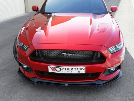 Maxton Design Front Splitter V.1 Ford Mustang Mk6 (2014-17) - FO-MU-6-FD1G - Image 3