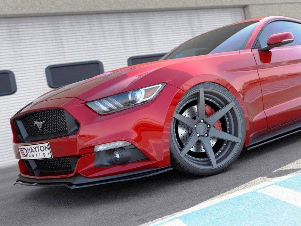 Maxton Design Front Splitter V.1 Ford Mustang Mk6 (2014-17) - FO-MU-6-FD1G - Image 4
