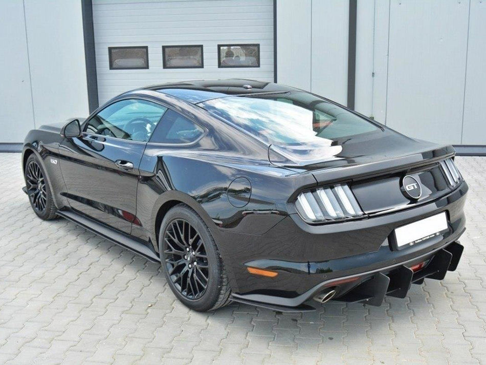 Maxton Design Racing Side Skirts Diffusers Ford Mustang GT Mk6 - FO-MU-6-GT-CNC-SD1A - Image 2