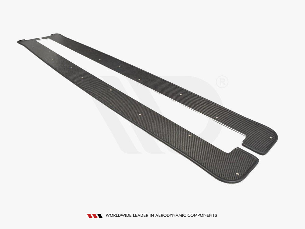 Maxton Design Racing Side Skirts Diffusers Ford Mustang GT Mk6 - FO-MU-6-GT-CNC-SD1A - Image 5