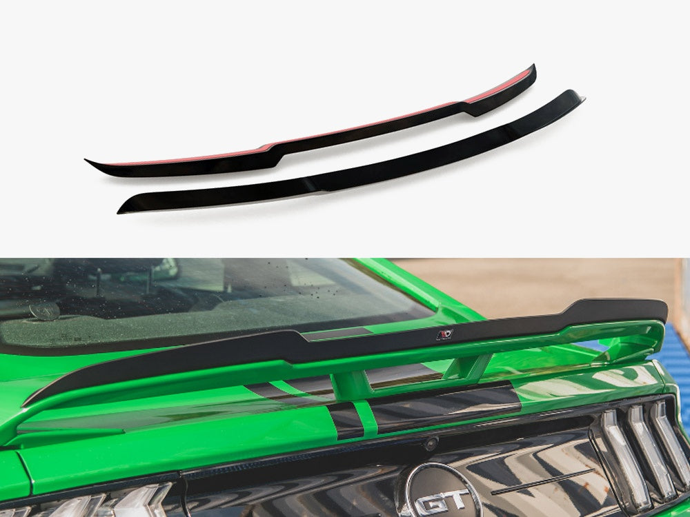 Maxton Design Spoiler CAP Ford Mustang GT MK6 Facelift (2017-) - FO-MU-6F-GT-CAP1G - Image 1