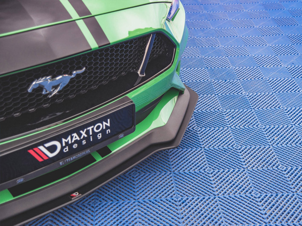 Maxton Design Street PRO Front Splitter V.1 Ford Mustang GT Mk6 Facelift - FOMU6FGTCNC-FD1B - Image 3