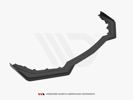 Maxton Design Street PRO Front Splitter V.1 + Flaps Ford Mustang GT Mk6 Facelift - FOMU6FGTCNC-FD1B+FSF1G - Image 4