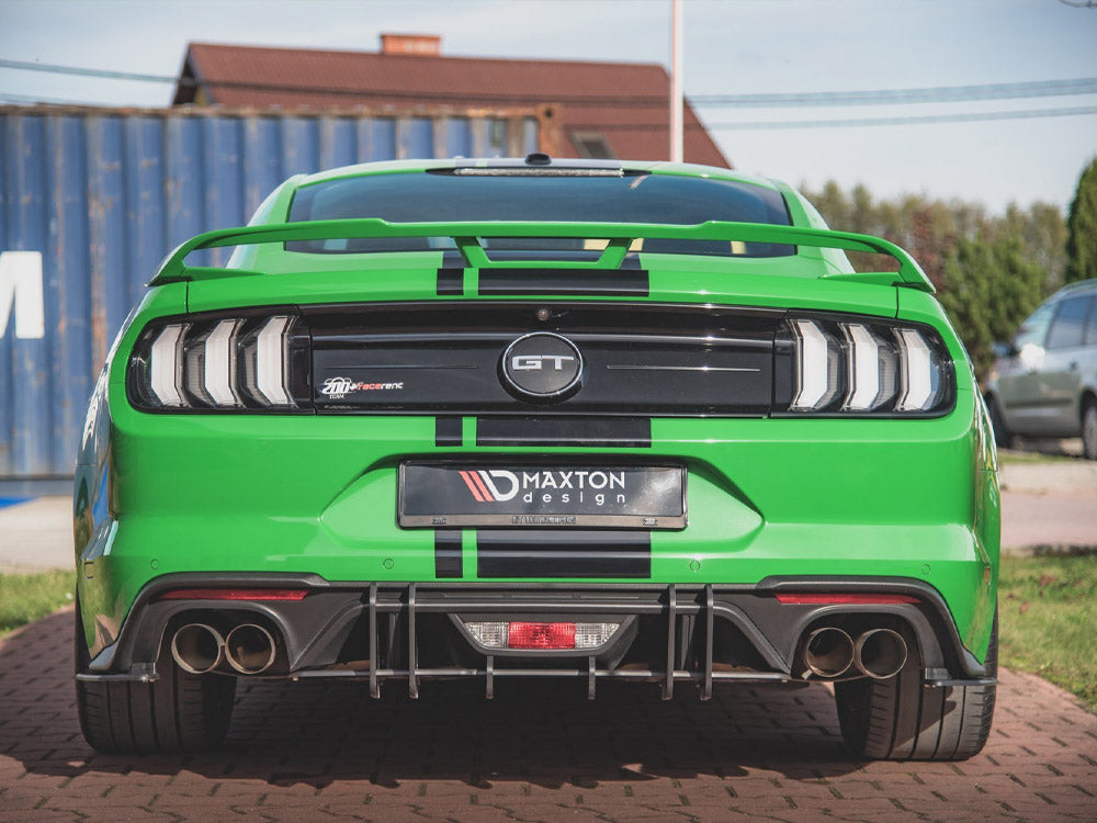 Street PRO Rear Diffuser Ford Mustang GT Mk6 Facelift - Red