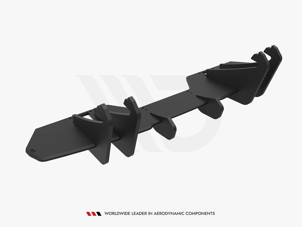 Maxton Design Street PRO Rear Diffuser Ford Mustang GT Mk6 Facelift - FOMU6FGTCNC-RS1B - Image 5