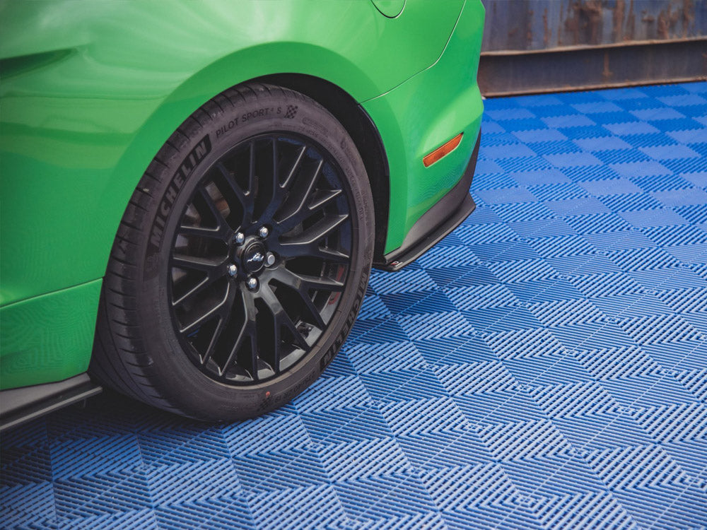 Maxton Design Street PRO Rear Side Splitters V.1 Ford Mustang GT MK6 Facelift - FOMU6FGTCNC-RSD1B - Image 3