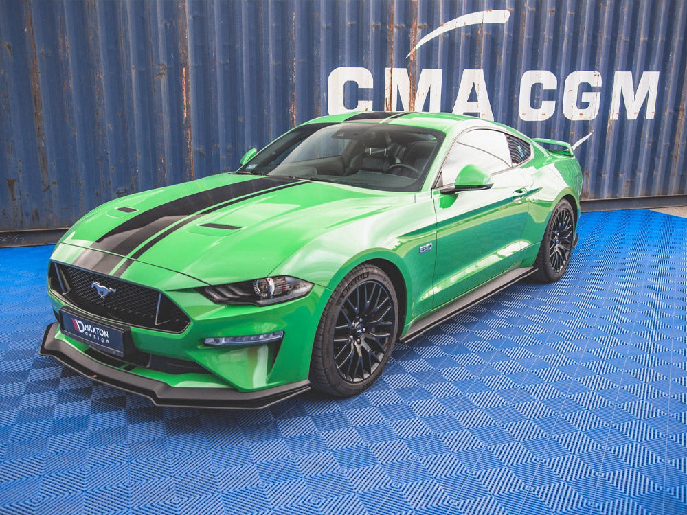 Maxton Design Street PRO Side Skirts Diffusers V.1 Ford Mustang GT Mk6 Facelift - FOMU6FGTCNC-SD1B - Image 2