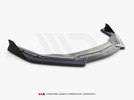 Maxton Design Front Splitter V.1 + Flaps Ford Mustang GT Mk6 Facelift - FO-MU-6F-GT-FD1G+FSF - Image 5