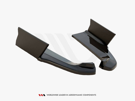 Maxton Design Rear Side Splitters V.1 + Flaps Ford Mustang GT Mk6 Facelift - FO-MU-6F-GT-RSD1G+RSF - Image 6