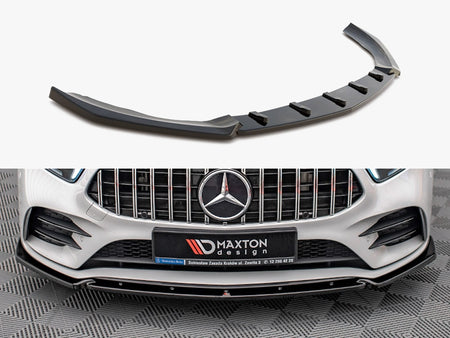 Maxton Design Front Splitter V.4 Mercedes A35 AMG / AMG-Line W177 - ME-A-177-AMGLINE-FD1G - Image 1