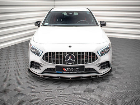 Maxton Design Front Splitter V.4 Mercedes A35 AMG / AMG-Line W177 - ME-A-177-AMGLINE-FD1G - Image 3