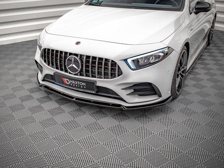 Maxton Design Front Splitter V.4 Mercedes A35 AMG / AMG-Line W177 - ME-A-177-AMGLINE-FD1G - Image 4