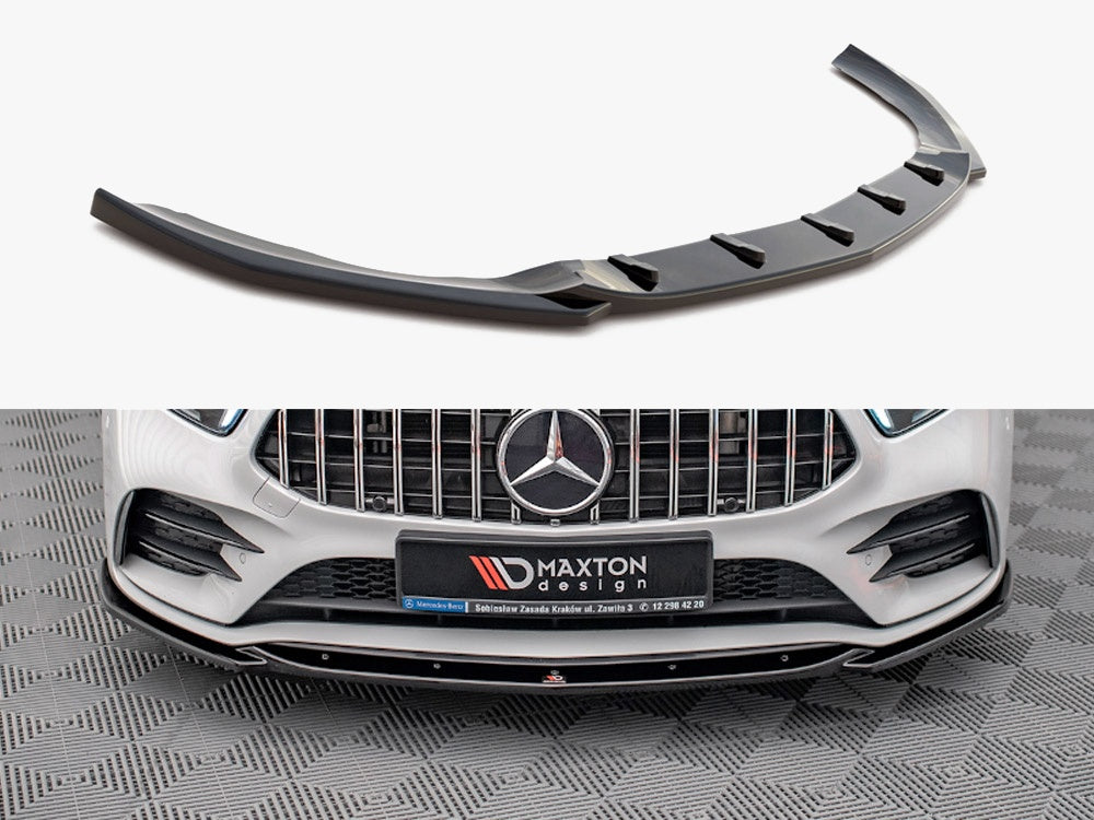 Maxton Design Front Splitter V.5 Mercedes A35 AMG / AMG-Line W177 - ME-A-177-AMGLINE-FD2G - Image 1