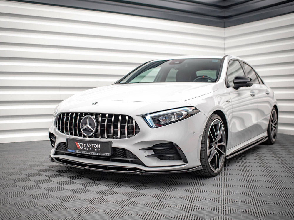 Maxton Design Front Splitter V.5 Mercedes A35 AMG / AMG-Line W177 - ME-A-177-AMGLINE-FD2G - Image 2