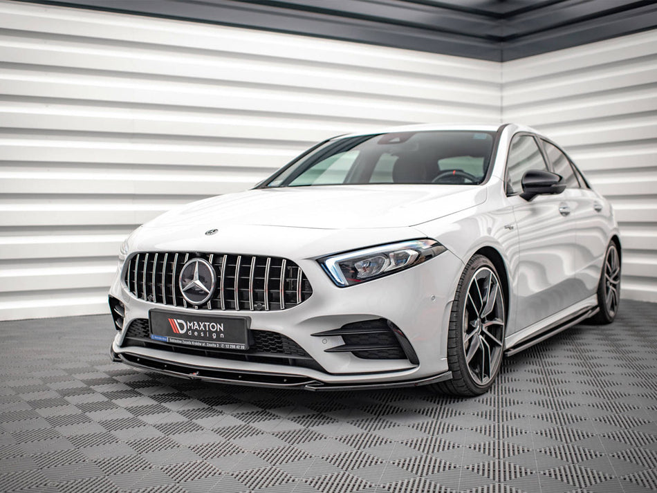 Maxton Design Front Splitter V.5 Mercedes A35 AMG / AMG-Line W177 - ME-A-177-AMGLINE-FD2G - Image 2