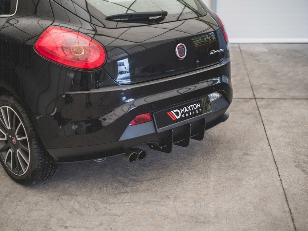 Maxton Design Rear Diffuser Fiat Bravo Sport MK2 (2007-2014) - FI-BR-2-SPORT-CNC-RS1A - Image 2