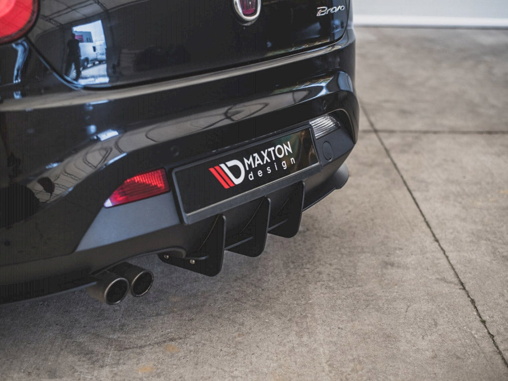 Maxton Design Rear Diffuser Fiat Bravo Sport MK2 (2007-2014) - FI-BR-2-SPORT-CNC-RS1A - Image 3