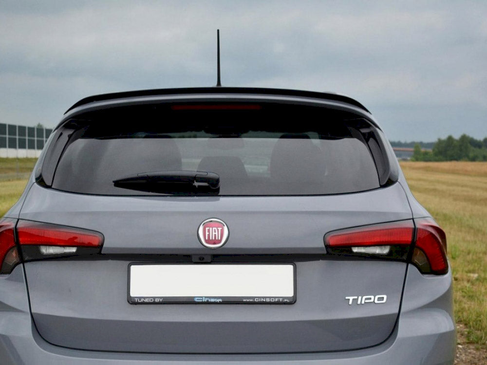 Maxton Design Spoiler CAP Fiat Tipo S-Design SW - Carbon Look - FI-TI-1-S-SW-CAP1C - Image 1