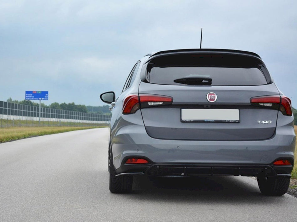 MAXTON DESIGN Rear Side Splitters Fiat Tipo S-Design - Textured