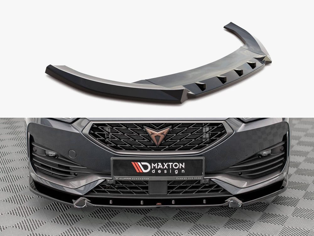 Maxton Design Front Splitter V.1 Cupra Leon Mk1 - CU-LE-1-FD1G - Image 1