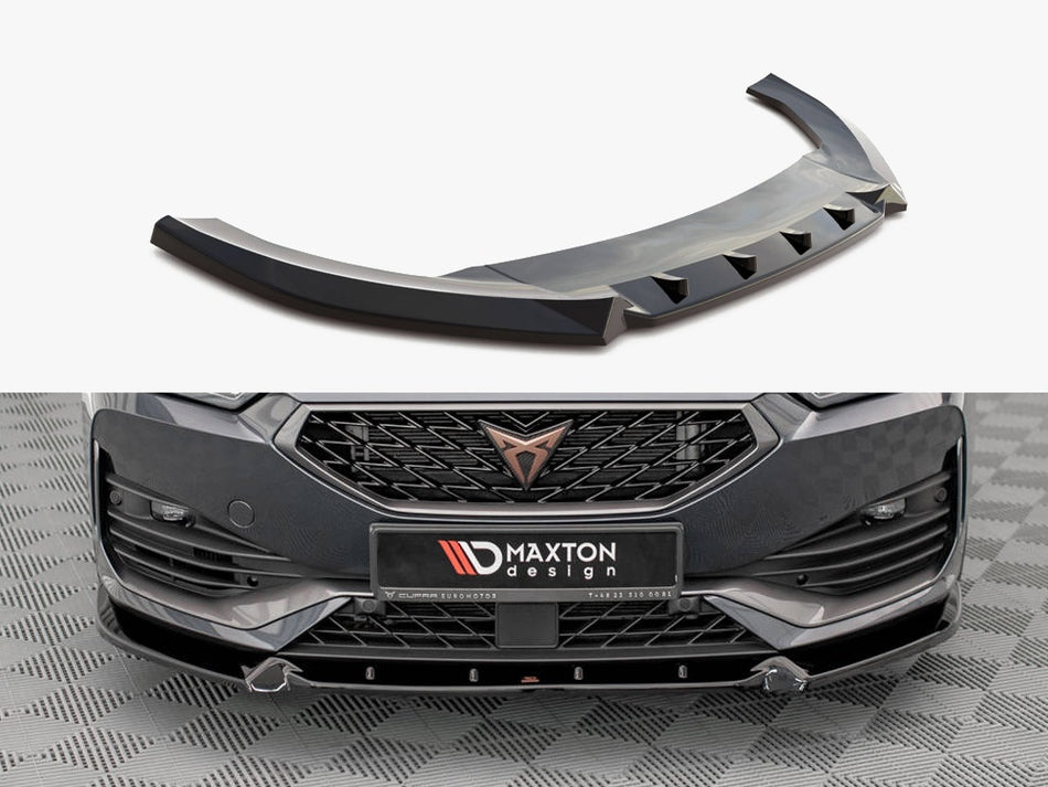Maxton Design Front Splitter V.1 Cupra Leon Mk1 - CU-LE-1-FD1G - Image 1