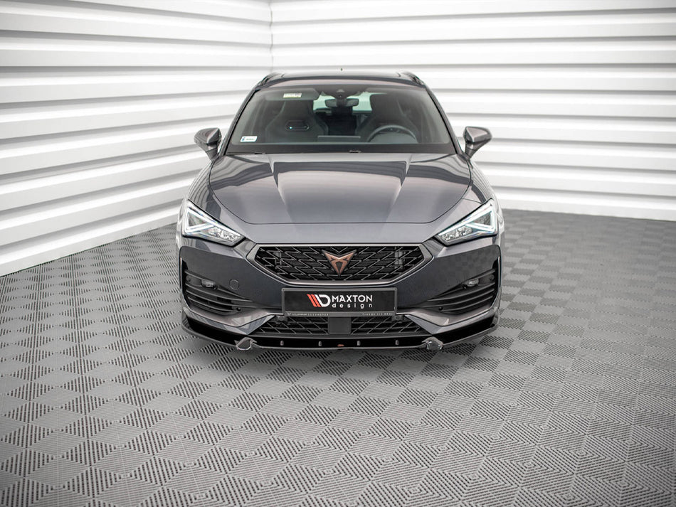 Maxton Design Front Splitter V.1 Cupra Leon Mk1 - CU-LE-1-FD1G - Image 2