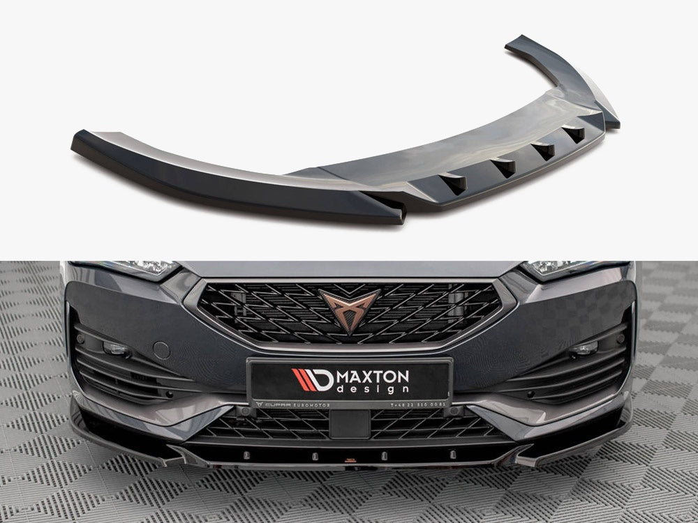 Maxton Design Front Splitter V.3 Cupra Leon Mk1 - CU-LE-1-FD3G - Image 1