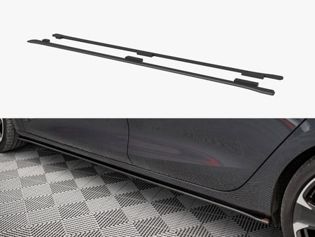 Maxton Design Street PRO Side Skirts Diffusers Cupra Leon ST / Hatchback Mk1 / Mk1 Facelift - CULE1CNC-SD1B - Image 1