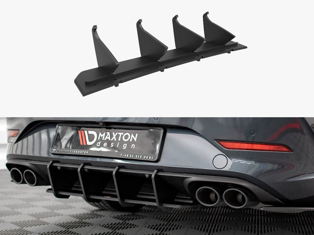 Maxton Design Street PRO Rear Diffuser Cupra Leon ST Mk1 - CULE1STCNC-RS1B - Image 1