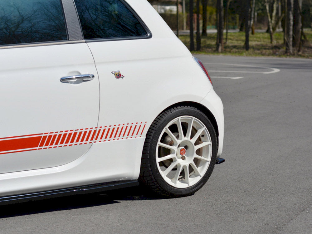 Maxton Design Rear Side Splitters V.1 Abarth 500 Mk1 - FI-500-ABARTH-RSD1G - Image 2