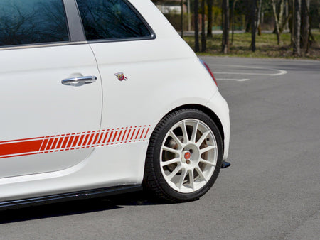 Maxton Design Rear Side Splitters V.1 Abarth 500 Mk1 - FI-500-ABARTH-RSD1G - Image 2