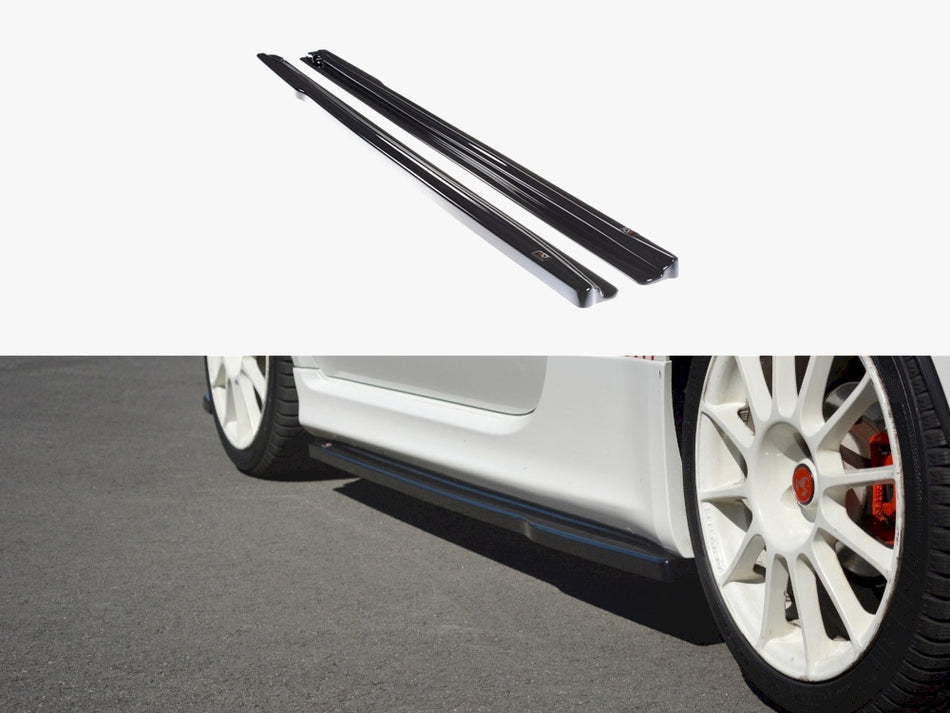 Side Skirts Diffusers Abarth 500 Mk1