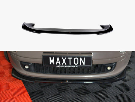 Maxton Design Front Splitter V.2 Fiat 500 Pre-facelift (2007-2014) - Carbon Look - FI-500-FD2C - Image 1