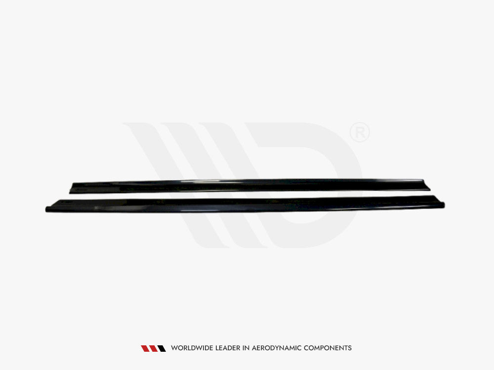 Side Skirts Diffusers Fiat Stilo Schumacher Version - Carbon Look