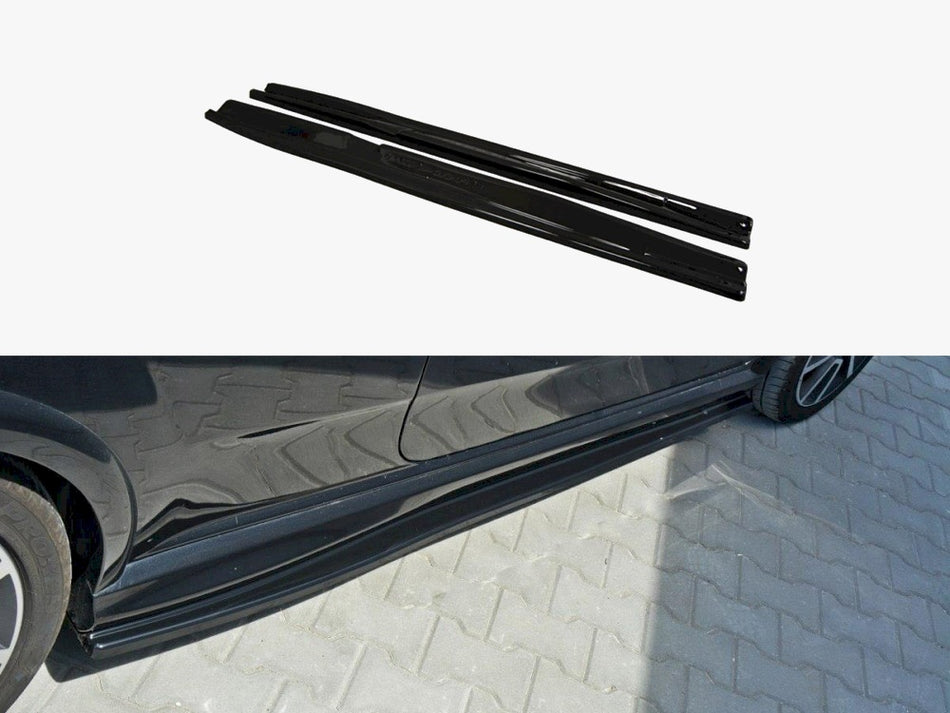 Maxton Design Side Skirts Diffusers Abarth Punto Evo - FI-PU-EVO-AB-SD1G - Image 1