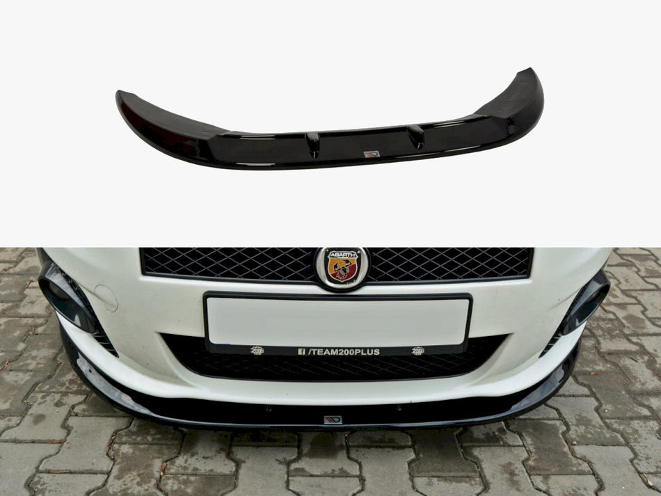 Maxton Design Front Splitter V.2 Abarth Grande Punto - FI-GP-ABARTH-FD2G - Image 1
