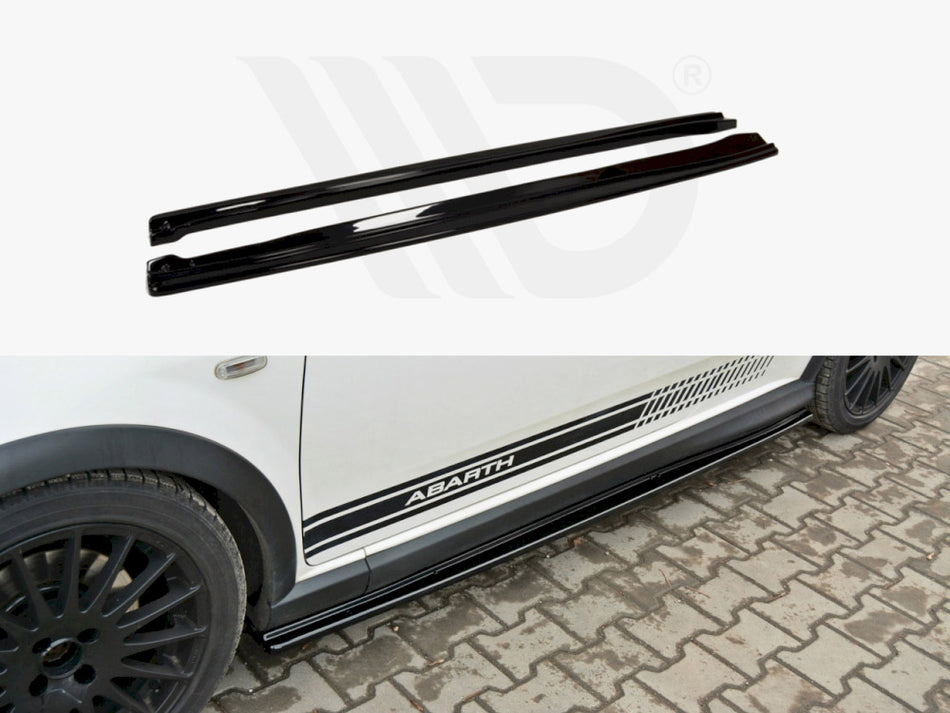 MAXTON DESIGN Side Skirts Diffusers Fiat Grande Punto Abarth