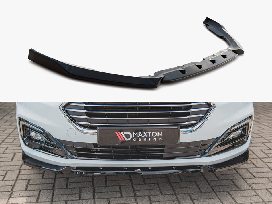 Maxton Design Front Splitter Ford Mondeo Mk5 Facelift - Textured - FO-MO-5F-FD1T - Image 1