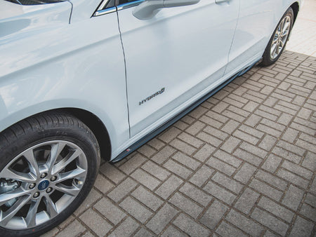 Maxton Design Side Skirts Diffusers Ford Mondeo Mk5 Facelift / Preface - FO-MO-5F-SD1G - Image 3