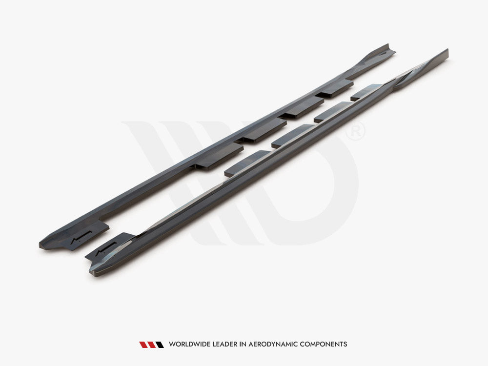 Maxton Design Side Skirts Diffusers Ford Mondeo Mk5 Facelift / Preface - FO-MO-5F-SD1G - Image 5