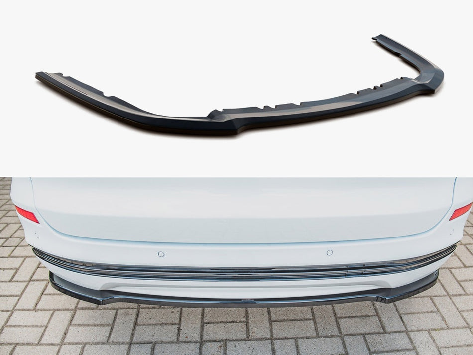 Maxton Design Central Rear Splitter Ford Mondeo Estate Platinum Mk5 Facelift - Textured - FO-MO-5F-TI-ES-RD1T - Image 1