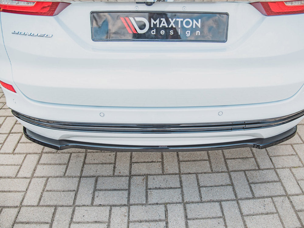 Maxton Design Central Rear Splitter Ford Mondeo Estate Platinum Mk5 Facelift - FO-MO-5F-TI-ES-RD1G - Image 3