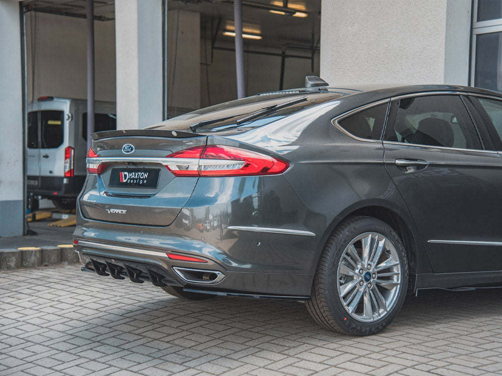 Rear Side Splitters Ford Mondeo Vignale Mk5 Facelift - Textured