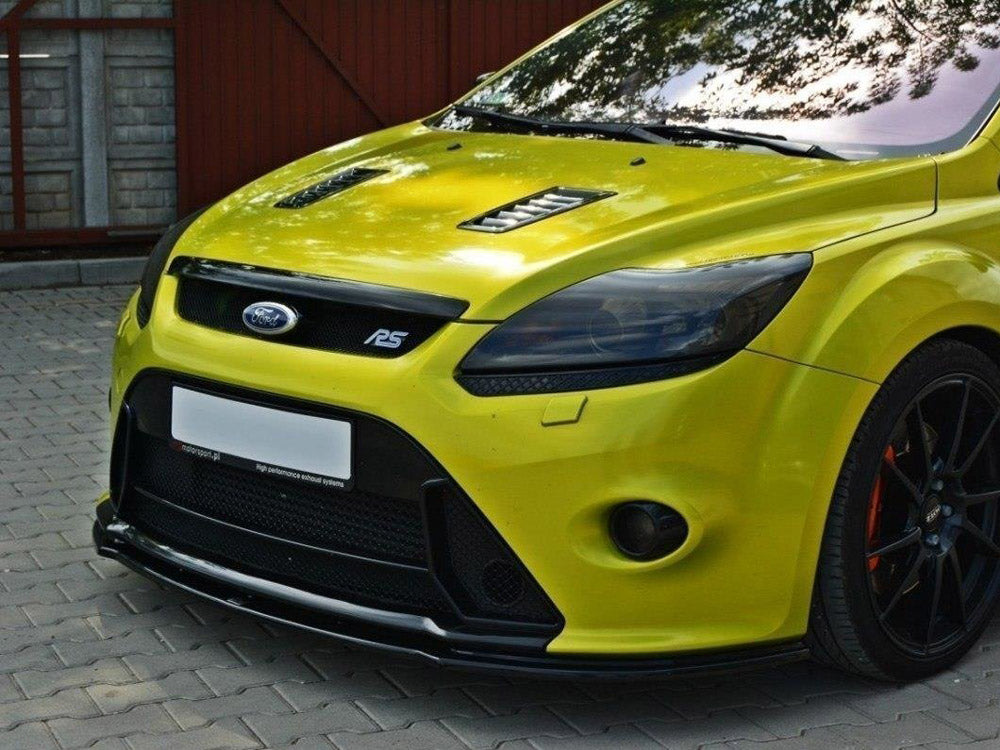 Maxton Design Front Splitter V.2 Ford Focus Mk2 RS - Carbon Look - FO-FO-2-RS-FD2C - Image 4