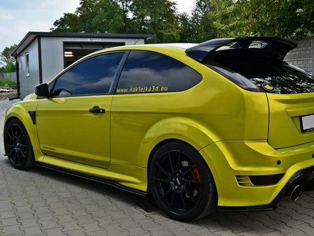Rear Side Splitters Ford Focus MK2 RS - Carbon Look