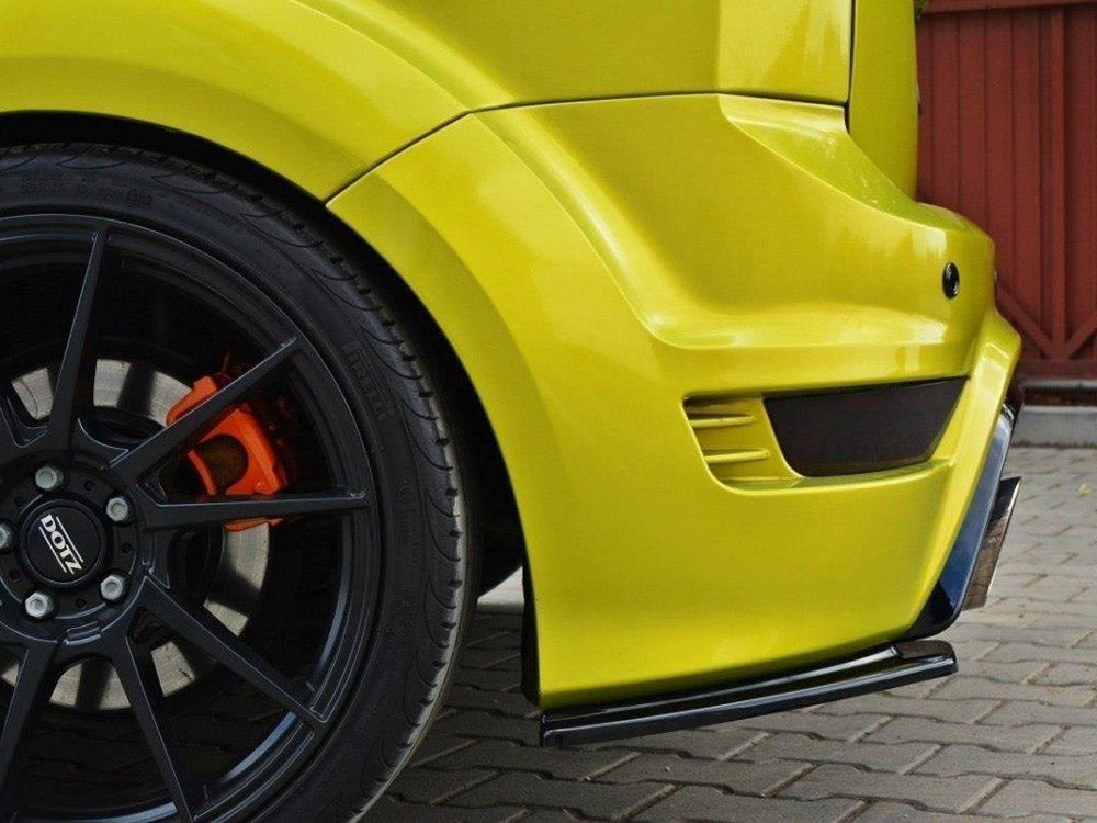 Maxton Design Rear Side Splitters Ford Focus MK2 RS - Carbon Look - FO-FO-2-RS-RSD1C - Image 5